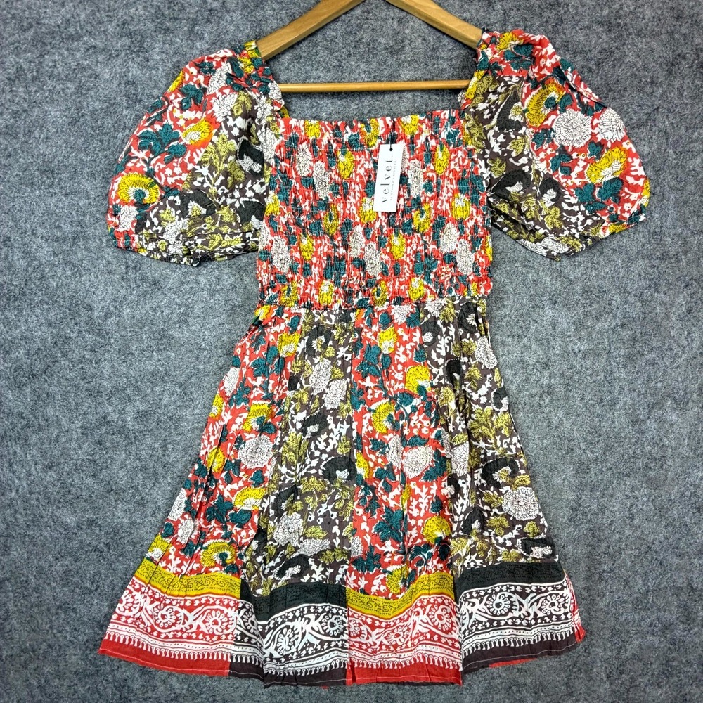 Velvet By Graham Spencer Taria Dress Womens XS‎ Boho Folk Cottagecore Dark Fairy